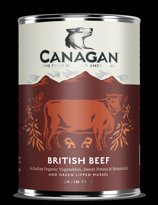 Canagan - Dog Can Food - Grain Free Beef Stew For Adult Dog Canned 400g x 6 [CWB6]