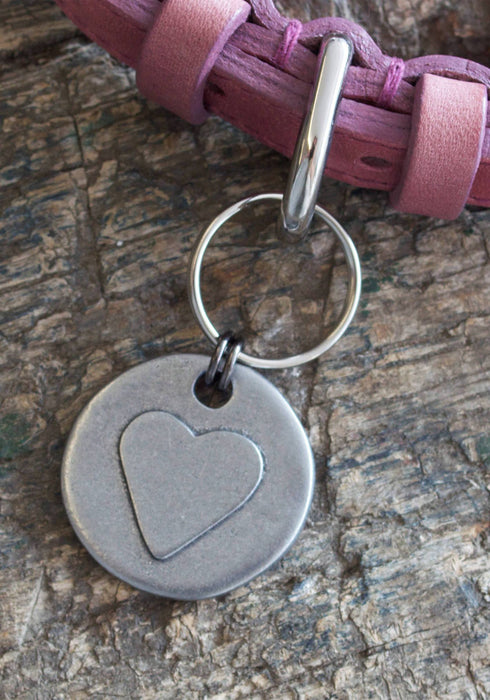 Mutts and Hounds Heart Motif Dog Tag