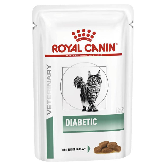 Royal Canin Veterinary Diet Diabetic Support Pouch Cat Food
