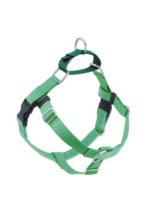 2 Hounds Design Freedom No Pull Dog Harness and Dog Leash - Green