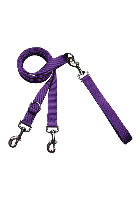 2 Hounds Design Freedom No Pull Dog Harness and Dog Leash - Purple