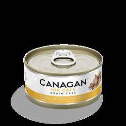 Canagan - Wet Cat Food Tuna with Chicken for All Life-stages 75g x 12 [WV75]