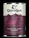 

Canagan - Dog Can Food - Turkey & Duck 400g x 6 [CTD6]