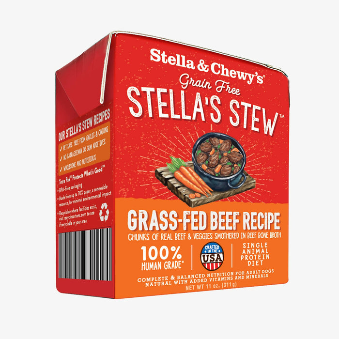Stella & Chewy's – Grass-fed beef recipe SINGLE-SOURCE STEWS 11oz SS-B-11 #Stella (Authorized goods)