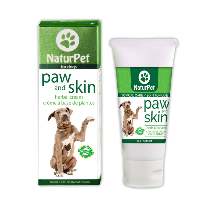 NaturPet - Herbal Cream for Dry, Itchy & Cracked Paws from Canada (Dog only) 60ml
