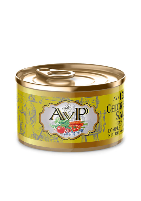 AVP® 1389 Chicken With Salmon Complete Grain-Free Wet Puppy Food 150g