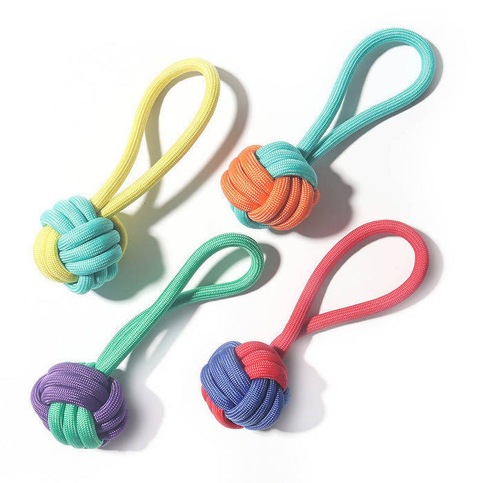 Dog Rope Toy - Ball on Rope