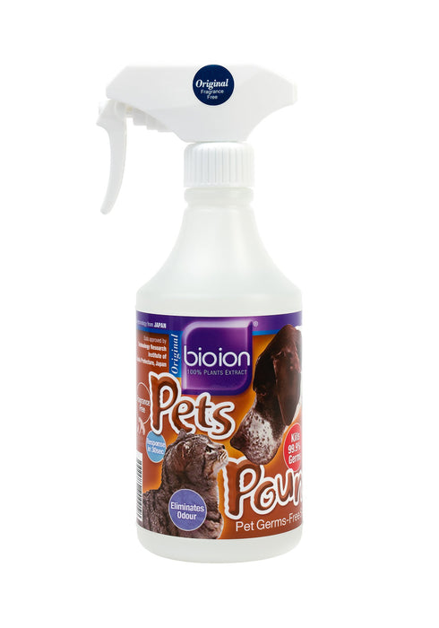 Bioion Pets Pounce Pet Sanitizer Original for Home 500ml