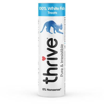 Thrive Freeze Dried White Fish In Tube Cat DryTreats 15G