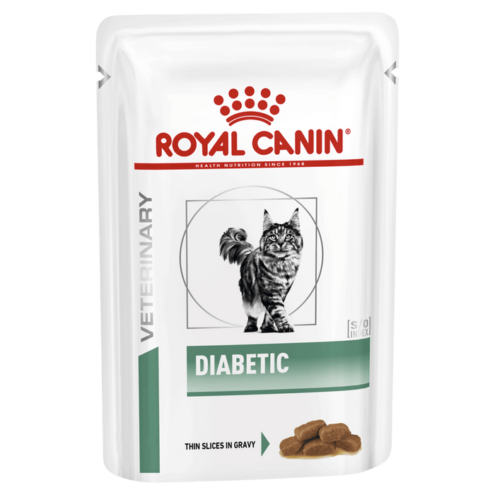 Royal Canin Veterinary Diet Diabetic Support Pouch Cat Food
