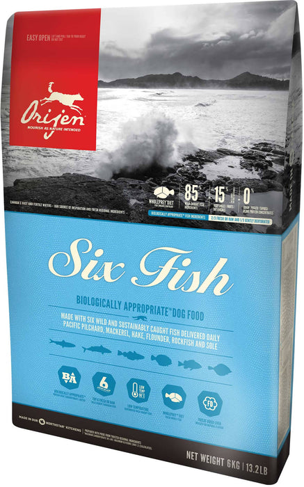 Orijen Six Fish Dog Dry Food 2KG
