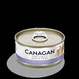Canagan - Wet Cat Food Chicken with Duck for Kittens & Adults 75g x 12 [WK75]
