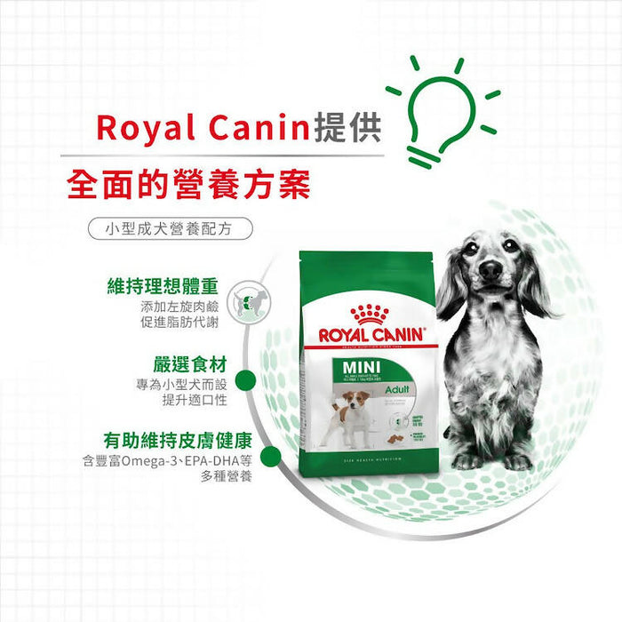 Royal Canin Mini Adult Dog Dry Food 2KG