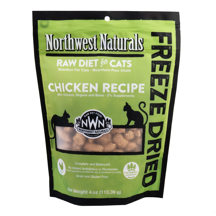 Northwest Naturals Feline All Life Stage Freeze Dried Cat Food - Chicken
