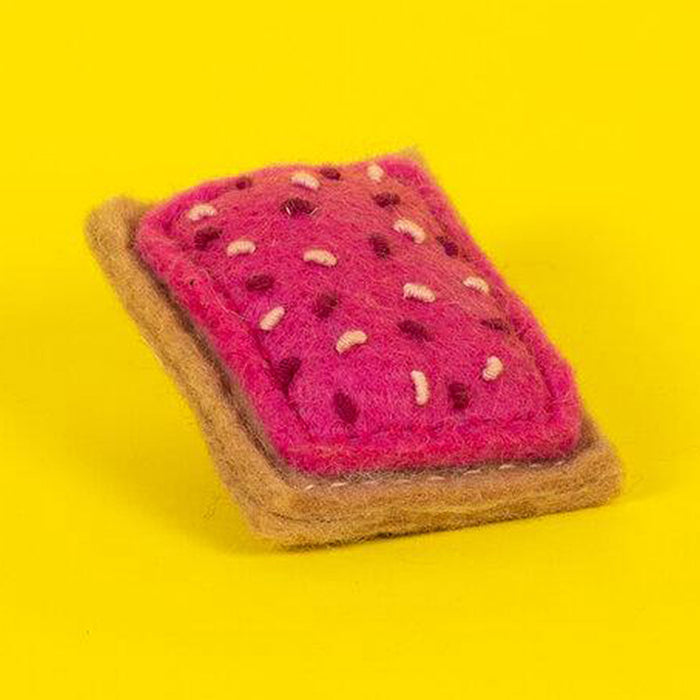 Ware of the Dog Felted Wool Pop Tart Cat Toy With Catnip