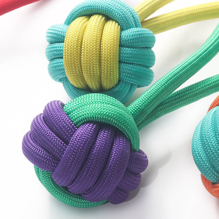 Dog Rope Toy - Ball on Rope