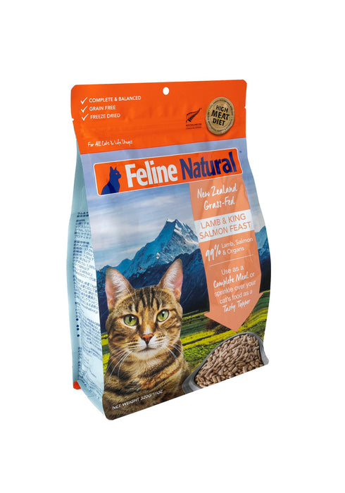 K9 Natural Feline Lamb & King Salmon Feast All Life Stage Freeze Dried Cat Food 320g