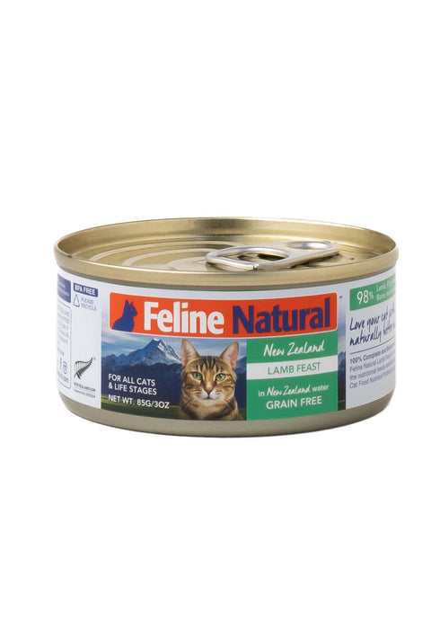 K9 Natural Feline Natural Single Protein Canned Cat Wet Food - Lamb 85g EXP:2023/ Jan 13