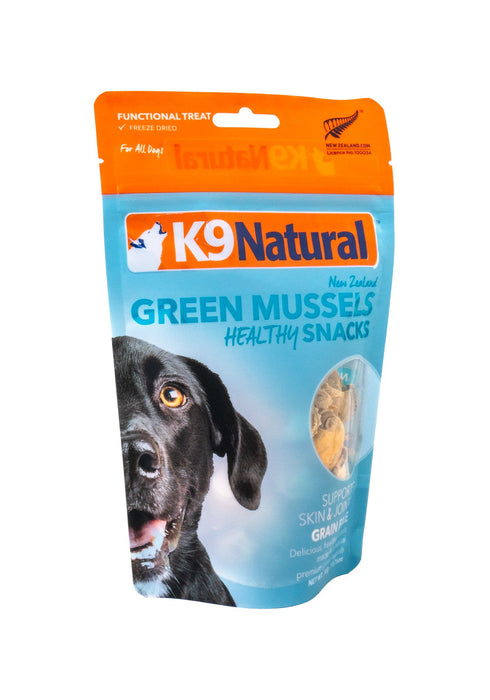 K9 Natural Freeze Dried Green Mussels Dog Treats 50g