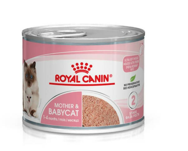 [CaseDeal!] Royal Canin Mother & Babycat In Can Cat Wet Food 195Gx12