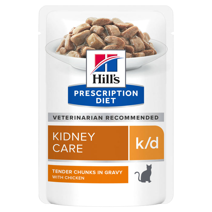 Hill's Prescription Diet k/d Feline Pouch with Chicken