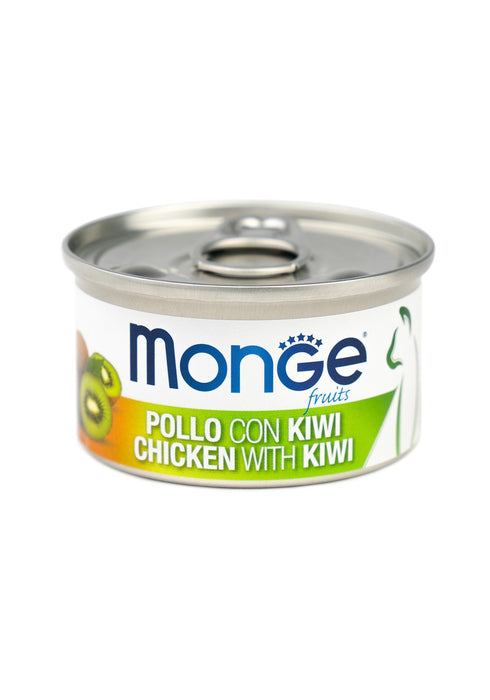 Monge Fruits Chicken With Kiwi Cat Canned Food 80g