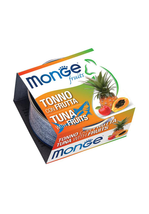 Monge Fruits Tuna With Fruits Canned Cat Food 80g