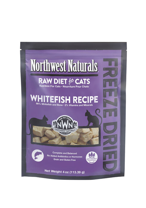 Northwest Naturals Feline All Life Stage Freeze Dried Cat Food - Whitefish