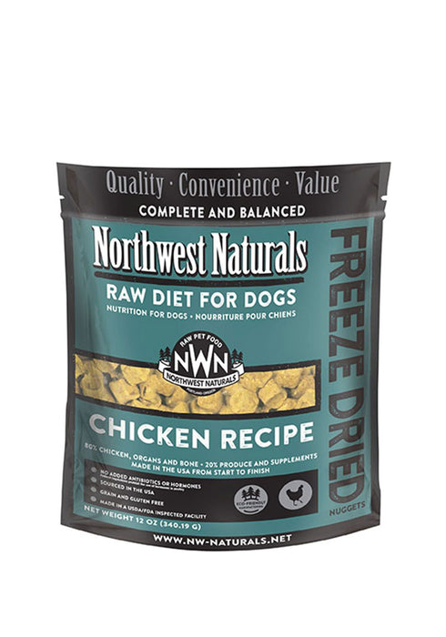 Northwest Naturals All Life Stage Freeze Dried Dog Food - Chicken