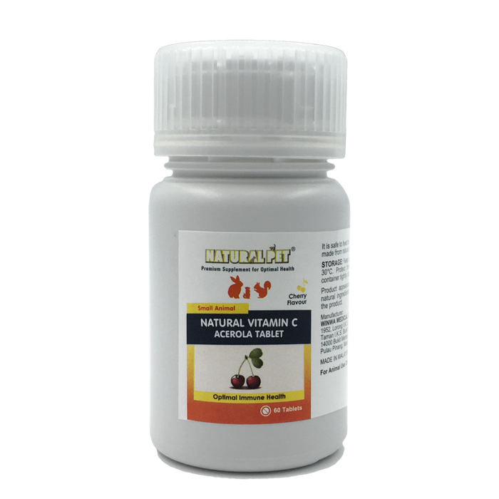 Natural Pet Natural Vitamin C Acerola Tablet