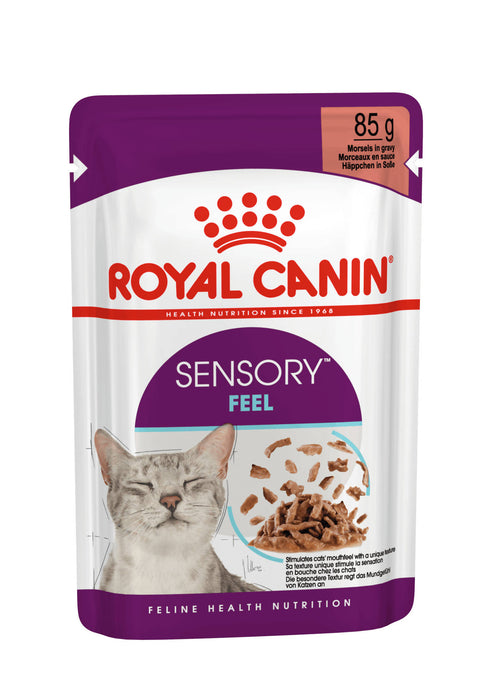 [Case Deal!] Royal Canin Sensory Feel Adult Cat (Gravy) 85GX12