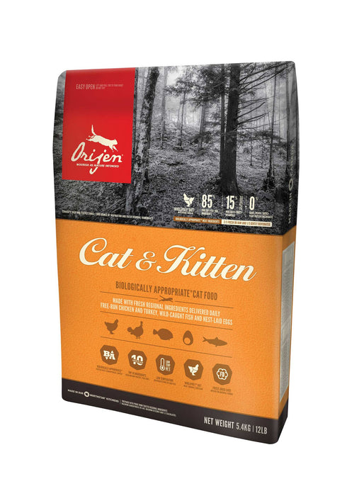 Orijen Grain Free Cat Food for Cat & Kitten