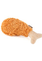 

P.L.A.Y. Fried Chicken Drumstick Plush Dog Toy