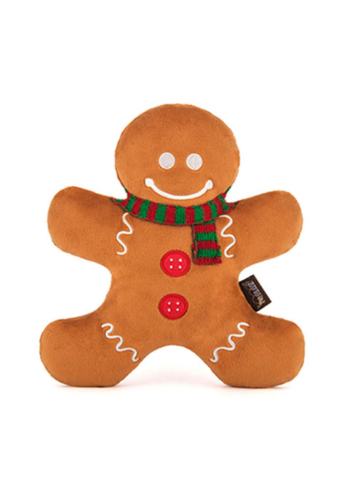 P.L.A.Y. Gingerbread Man Dog Plush Toy