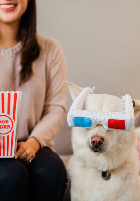 P.L.A.Y. Hollywoof Cinema 3 Dog Glasses Dog Plush Toy