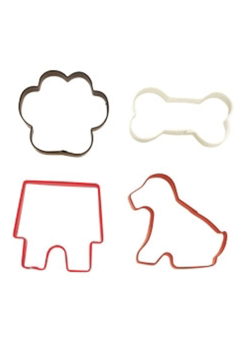 Puppy Cake Dog Themed Cookie Cutter Set