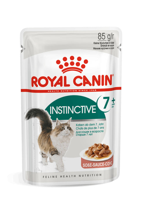 [CaseDeal!] Royal Canin Instinctive 7+ In Gravy Cat Wet Food 85Gx12
