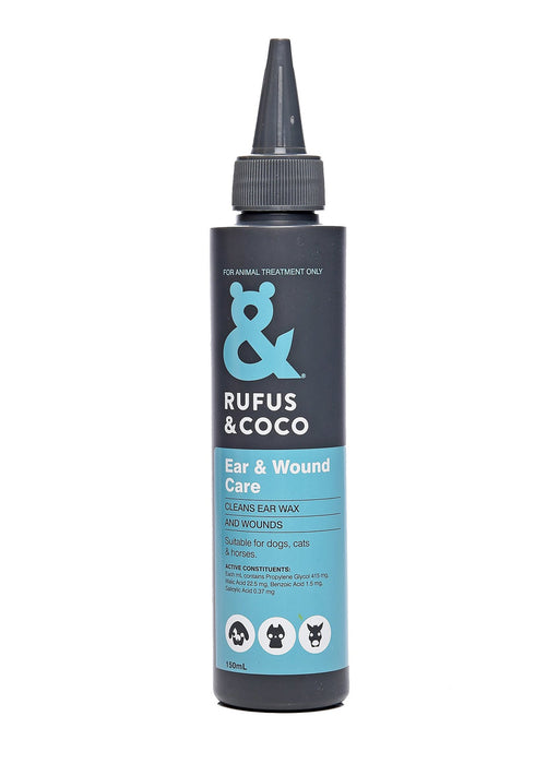 Rufus & Coco Pet Ear Wound Care 150ml