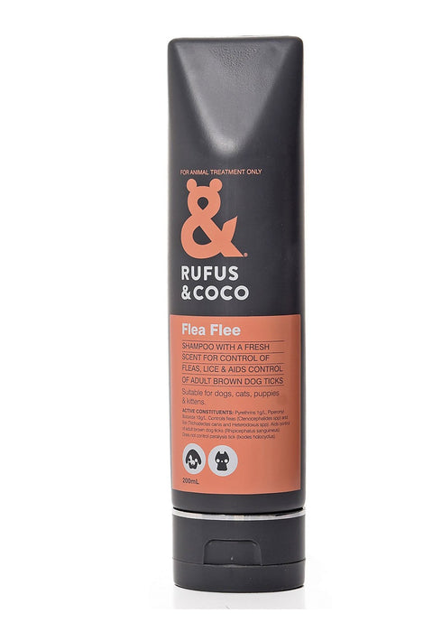 Rufus & Coco Pet Flea Flee Shampoo 200ml