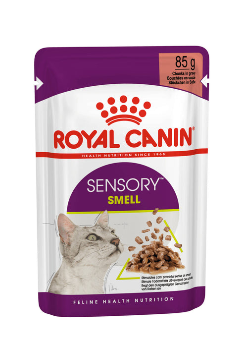 [Case Deal!] Royal Canin Sensory Smell Adult Cat (Gravy) 85GX12 (Expiry date: 2024/6/20)