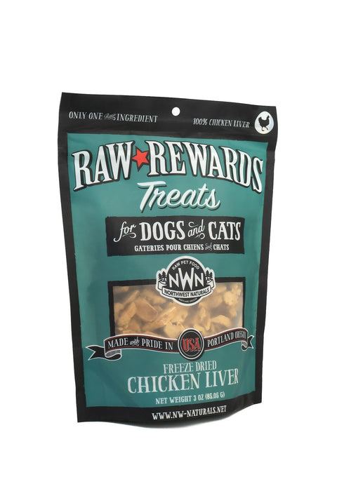 Northwest Naturals Northest Naturals Raw Rewards Freeze Dried Dog and Cat Treats - Chicken Liver