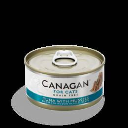 Canagan - Wet Cat Food Tuna with Mussels for All Life-stages 75g x 12 [WM75]