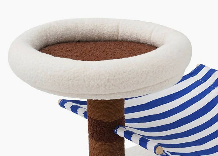 Zeze - Island with Coconut Tree Cat Scratcher│Cat House│Cat Tree│Fit for All Season - Parallel Import