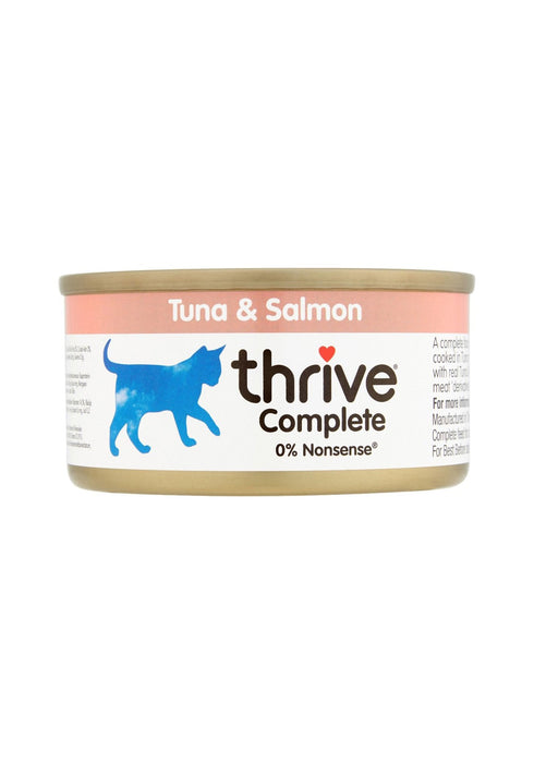 Thrive Tuna & Salmon Canned Cat Food 75g