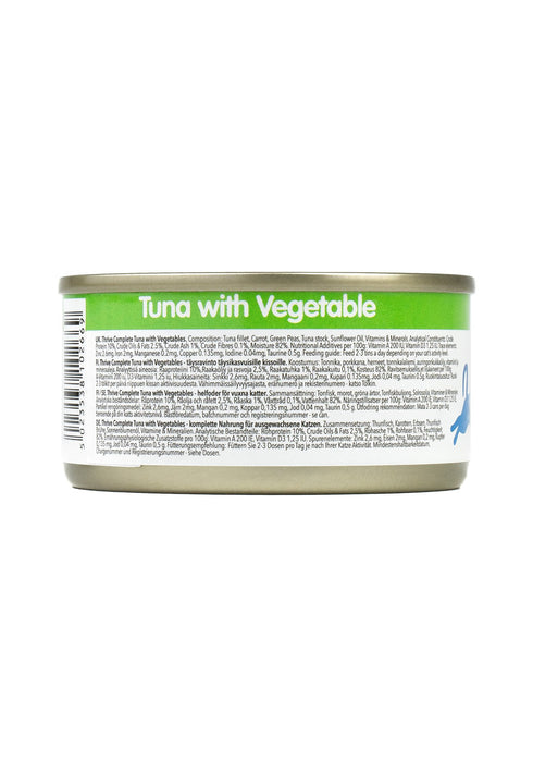 Thrive Tuna With Vegetable Canned Cat Food 75g