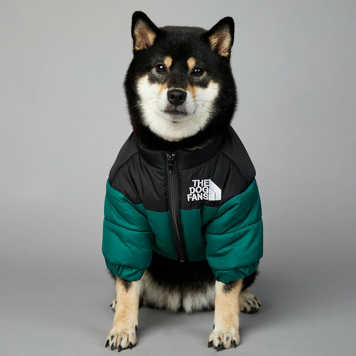 The Dog Fans Rain Repellent Wind Breaker Jacket Green