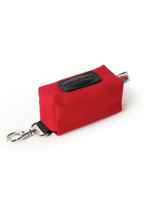 Wildebeest Funston Dog Baggie Poop Bag Dispenser - Red