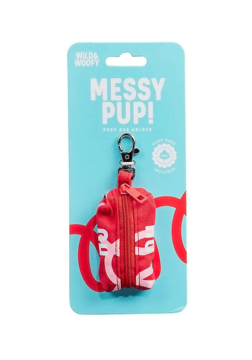 Wild & Woofy Messy Pup! Poop Bag Dispenser