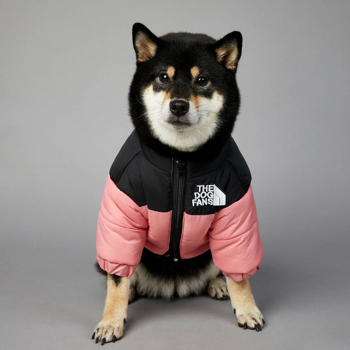 The Dog Fans Rain Repellent Wind Breaker Jacket Pink