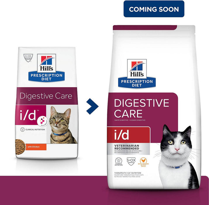 Hill's Prescription Diet i/d Digestive Care Chicken Flavor Dry Cat Food
